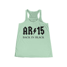 Load image into Gallery viewer, AR/15 - Back In Black - Adult Womens Tank Top

