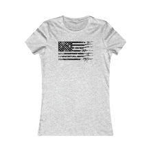 Load image into Gallery viewer, American Flag Gun Shirt - Adult Womens T-Shirt
