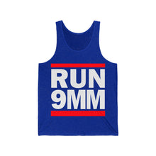 Load image into Gallery viewer, RUN 9MM - Men&#39;s Sleeveless Performance Tee.
