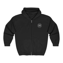 Load image into Gallery viewer, Defend the 2nd Amendment Zip Hoodie — Pro-Second Amendment Full-Zip Sweatshirt
