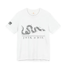 Load image into Gallery viewer, Join or Die - OG - Classic Jersey Short Sleeve Tee
