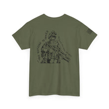 Load image into Gallery viewer, Nothing To Offer Soldier T-Shirt — Military Graphic Tee for Adults
