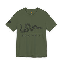 Load image into Gallery viewer, Join or Die - OG - Classic Jersey Short Sleeve Tee

