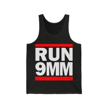 Load image into Gallery viewer, RUN 9MM - Men&#39;s Sleeveless Performance Tee.
