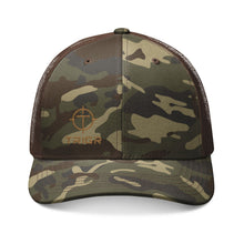 Load image into Gallery viewer, TRIGR Camouflage Trucker Hat - Embroidered Design
