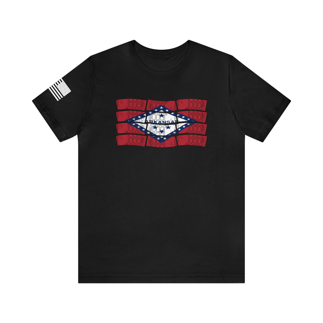 PMAG Flag - Arkansas - Adult Men's and Women's (Unisex) T-Shirt