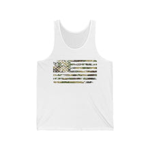 Load image into Gallery viewer, Distressed Camo Flag - Women&#39;s Tank Top
