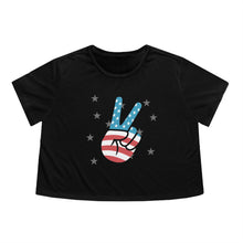Load image into Gallery viewer, Freedom Hands - Womens Crop Top
