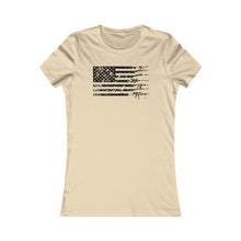 Load image into Gallery viewer, American Flag Gun Shirt - Adult Womens T-Shirt
