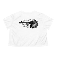 Load image into Gallery viewer, Sniper Adult Women&#39;s Flowy Cropped Tee
