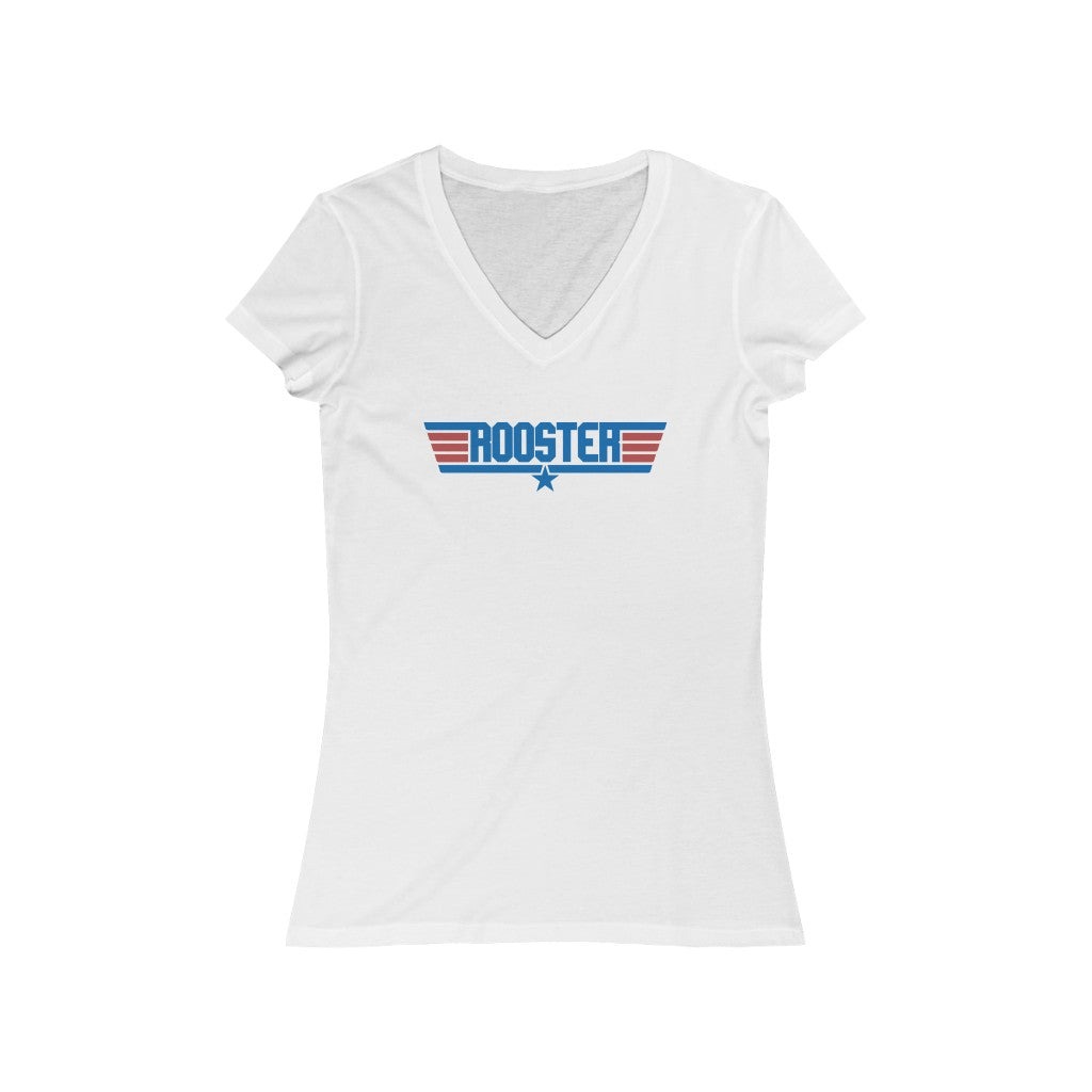 Rooster - Women's Jersey Short Sleeve V-Neck Tee